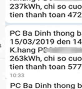 Dùng tăng 100 số điện người dân 